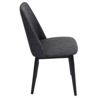 LumiSource Tintori Dining Chairs in Charcoal, Set of 2