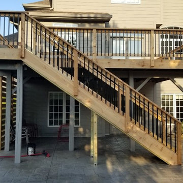 Cedar Resurface and Custom Cedar Wall