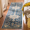 Safavieh Madison Mad473M Traditional Rug, Blue and Light Blue, 11'0"x11'0" Square