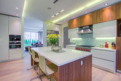 Kitchen - modern kitchen idea in Toronto