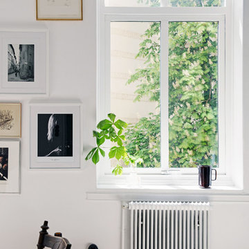 Prints on the wall
