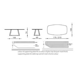 MEZZO Botta Dining table Bacher - Dining Tables