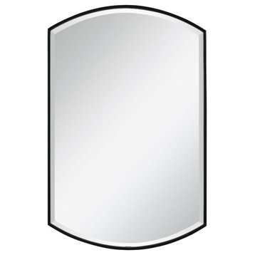 Uttermost Shield Shaped Iron Mirror