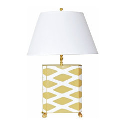 Taupe Parthenon Lamp - Floor Lamps