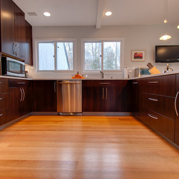 Contemporary Wenge Kitchen