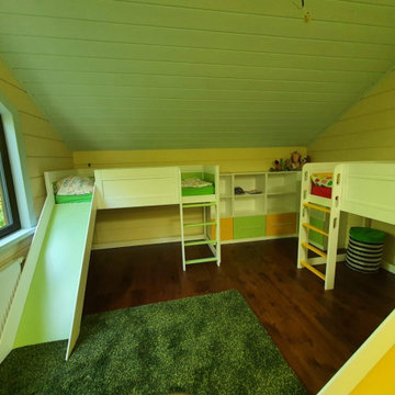 Игровая детская комната для двоих детей