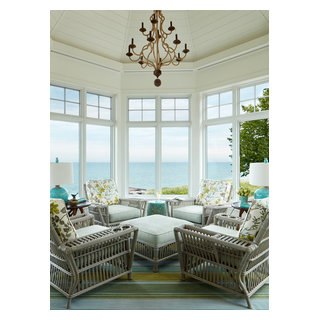 Michigan Lakehouse - Beach Style - Sunroom - Chicago - by Marsha Jones ...