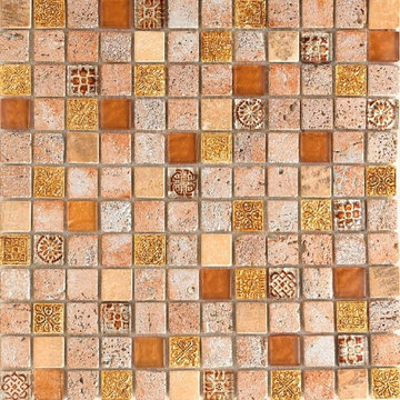 Imperium Gold Mosaic Tiles - Direct Tile Warehouse