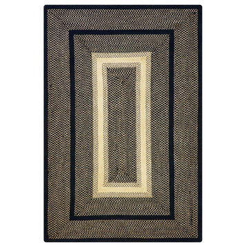 Homespice Decor Manchester Jute Braided Rug 6x9' Oval