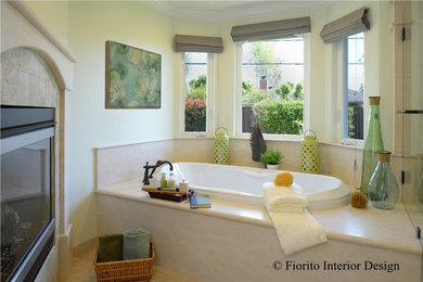 Master Bathroom Saratoga, CA designed by Jeff Fiorito