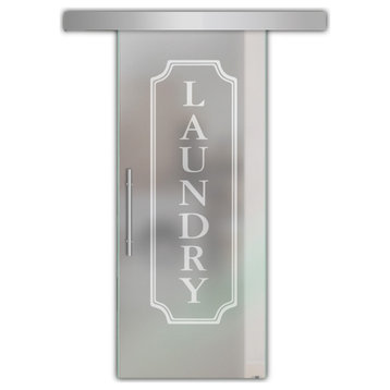 Sliding Glass Door Alu100 -Laundry Desing , 34"x81", Full-Private