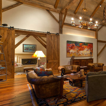 Classic Sliding Barn Doors - Interior