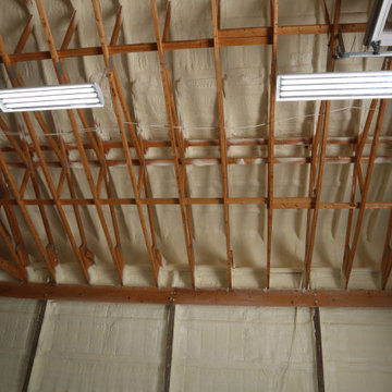Spray foam Pole barn