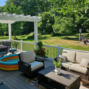Akron Low Maintenance Deck & Pergola Addition