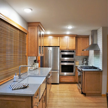 Warm, Wood-toned Kitchen