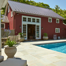 cottage pool barns