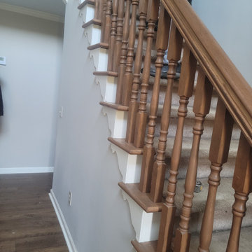 Horizontal Stair round Balusters