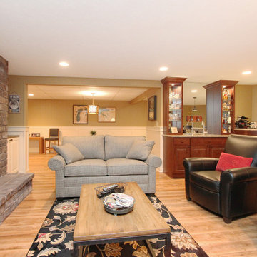 Warm & Welcoming Basement