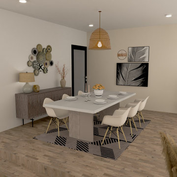 Contemporary Modern Dining Room