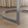 Velvet Dining Chair w/ Chrome Stainless Steel Base - Black