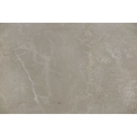 Crema Beige Marble Tiles, Polished Finish, 18"x18", Set of 48