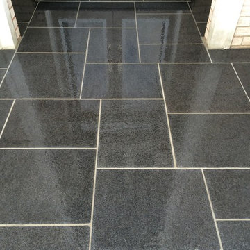 Flagstone on front porch and steps in Newmarket