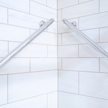 An Inspired Bathroom Design in Washington Crossing