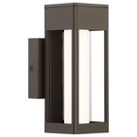 Access Lighting - Soll 10" Wall Sconce, Oil Rubbed Bronze, Opal Glass, Marine Grade, Dedicated LED - Access Lighting is a contemporary lighting brand in the home-furnishings marketplace.  Access brings modern designs paired with cutting-edge technology, at reasonable prices.