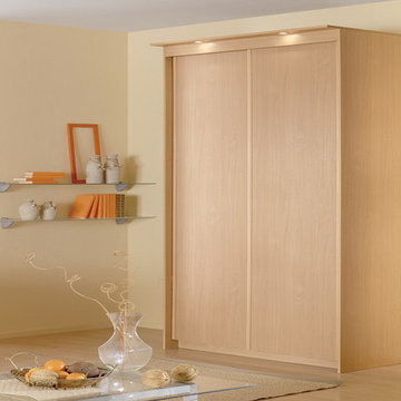 Baikal Solid Sliding Doors Wide Wardrobe