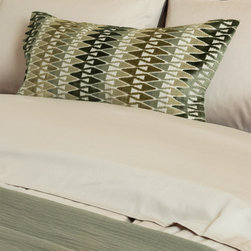 Aboca Velvet Palm Cushion - Bed Pillows