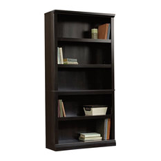 50 Most Por Black Bookcases For 2018 Houzz Sauder Select 5 Shelf Bookcase In Estate Black Finish