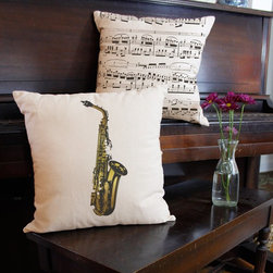 Music and Dance Throw Pillows - Products