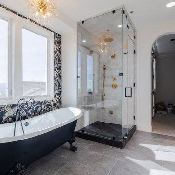 Master Bathroom with Steam Shower