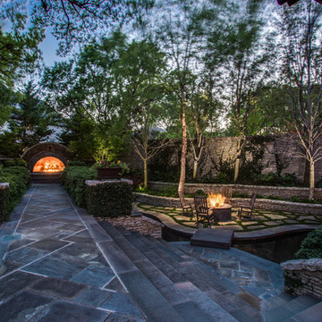 European inspired residence built by Bob Thompson & designed by Robbie Fusch