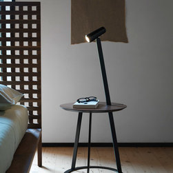 ALBINO Side Table w/ Light - Side Tables And End Tables