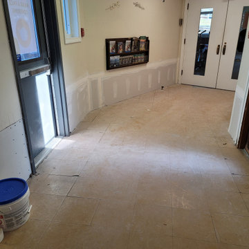 Church Restoration after massive flood