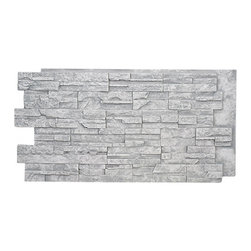 DURANGO FAUX STACKED STONE- 24"H x 48"W - Wall Panels