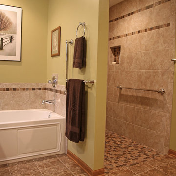 Master Bath Remodeling for Wheelchair Accessibility