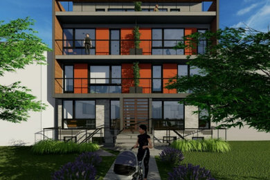 Inspiration for an exterior home remodel in DC Metro