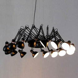 Iron Spider Modern Designer Chandeliers - Chandeliers