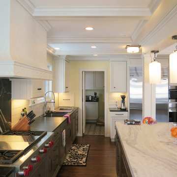 Historic Bloodgood Tuttle Tudor Kitchen Renovation