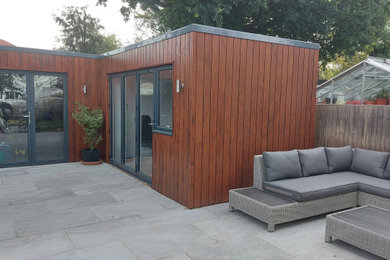 Design ideas for a medium sized traditional detached office/studio/workshop in Surrey.