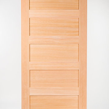 S55 Hemlock Interior 5 Panel Shaker