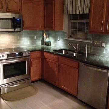 Before and After Countertop Examples verde butterfly 1 28 14