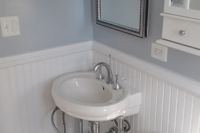Inspiration for a country bathroom remodel in DC Metro