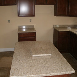 China Gold Granite Countertops - Kitchen Countertops