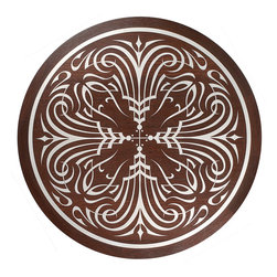 Oshkosh Designs Alhambra Inlay Medallion - Hardwood Flooring