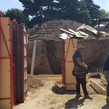 North York, ON - Foundation wall