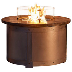 Transitional Fire Pits by Electrical Distributing, Inc.