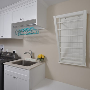 Second Floor Bedroom Converted into a Laundry Room